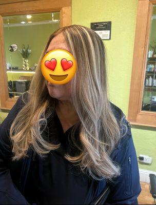 Color, highlights & cut