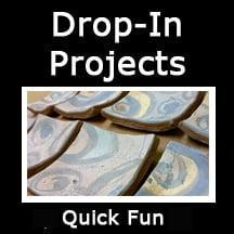 Drop-In Projects starting at $10 per project call to schedule