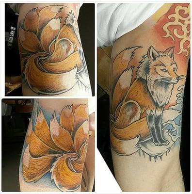 9 tailed fox by Scott.