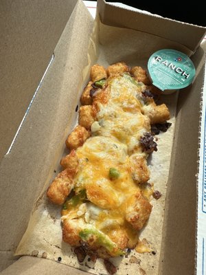 Philly steak loaded tots