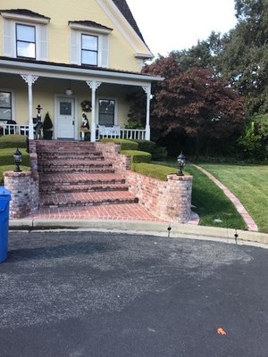 Brick Stair Case