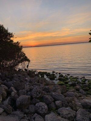 Sunset from the Campground.