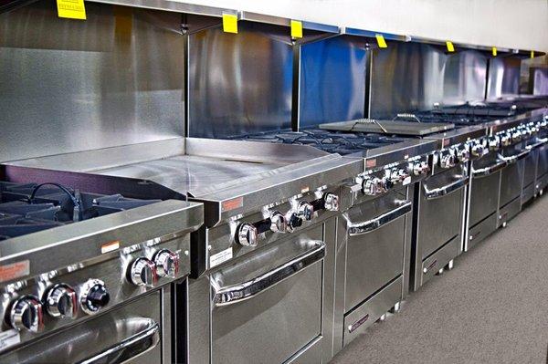 In stock ovens, ranges, griddles, and grilling equipment