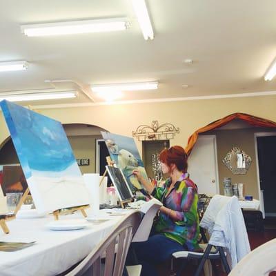 Cara is amazing!!! She's an incredible artist, and is passionate about what she does. She can guide you through painting anything.