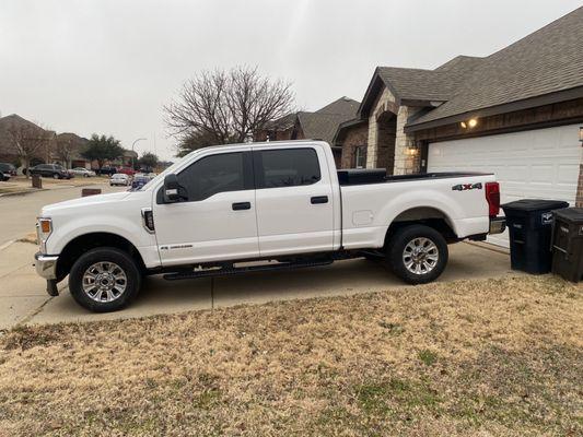 My New 2020 F-250 Superduty!! Thanks to these guys!!! They are awesome!