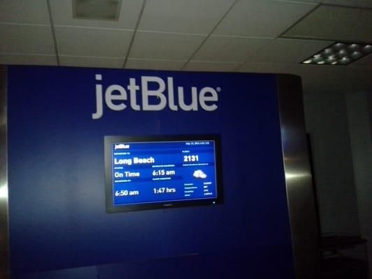 Jet blue Now concourse B