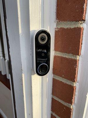 Nest camera install