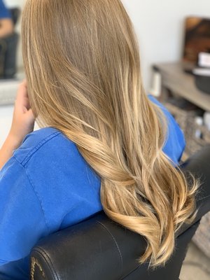 Blonde balayage