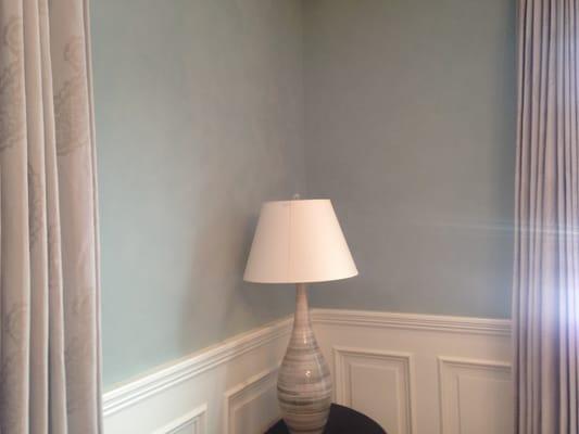 Westchester NY custom textured wall finish.