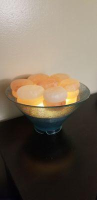 Himalayan salt hot stones