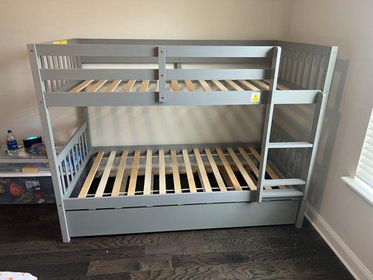 Bunk bed assembly