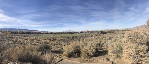 View from the bench at the 9th tee.