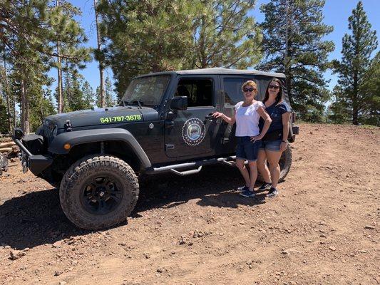 Top of the World with the Jeep