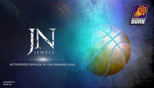 Authorized Jeweler to the "SUNS"