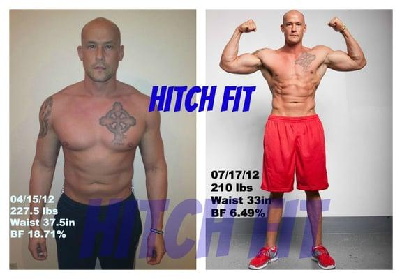 Jay got shredded with Hitch Fit TRANSFORMER AJ Ellison!