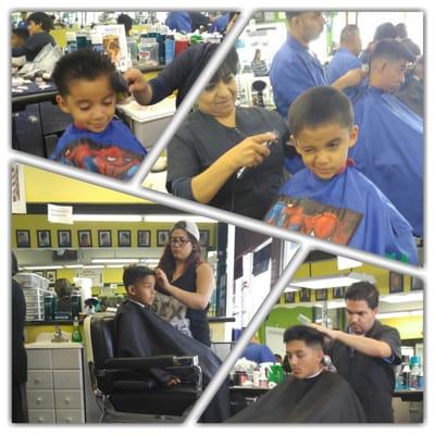 Our barbershop of choice. They do a great job. Don't mind driving out here or waiting. Leave with my satisfied customers.