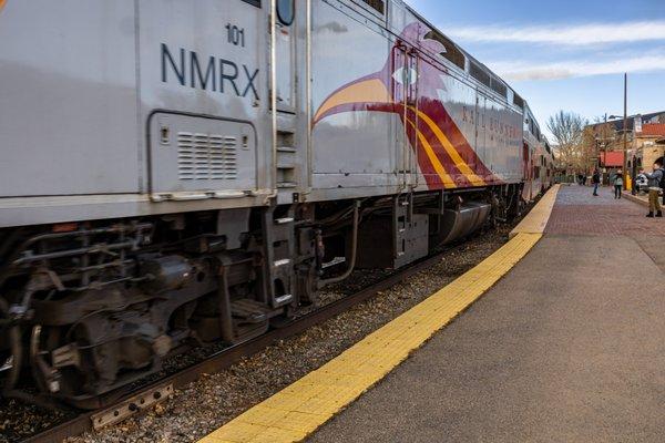 Santa Fe Depot - New Mexico Rail Runner Express