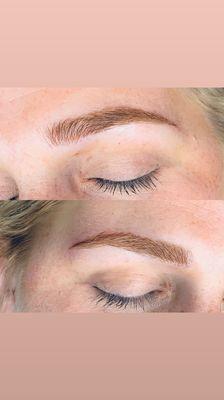 Soft natural combination brow