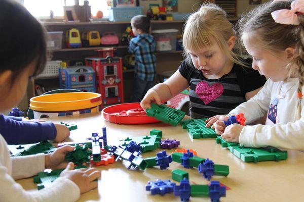 Little Blessings preschoolers learning through play.