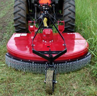 Bush Hog Rotary Cutters are considered by many to be the industry standard.  And we've got 'em!  Tough as nails,  with a great warranty too!