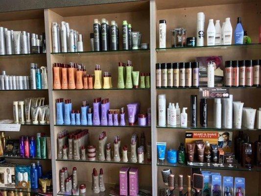 Wide selection of high quality hair products