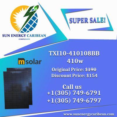 msolar solar panel 410W