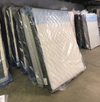 Many mattresses are in stock which means NO waiting