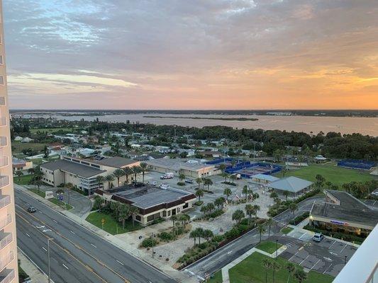 Daytona Beach Shores from balcony