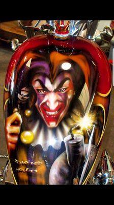 SlyAirbrush Custom Paint Chopper