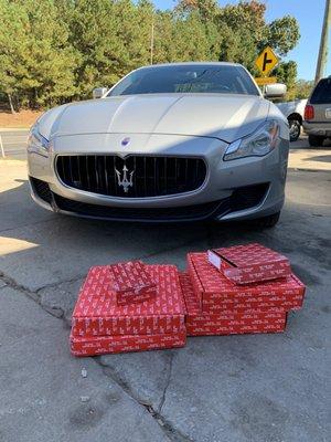 2016 Maserati Quattroporte Brakes and Rotors