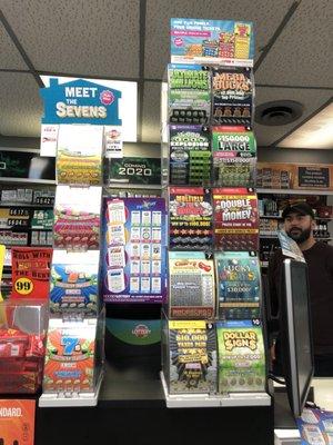 Lottery Available here as well! Great staff!