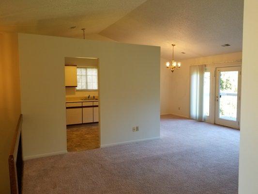 Living Room/Dining Room/Kitchen Entry