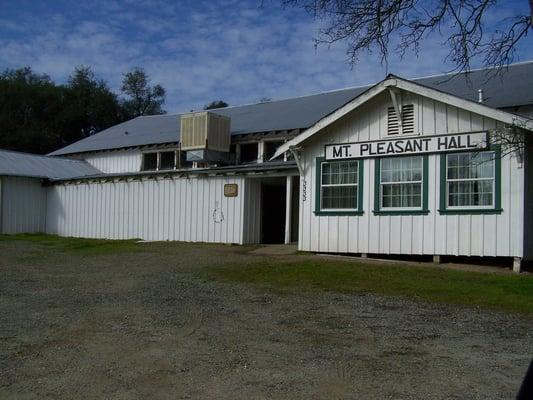 Front of building