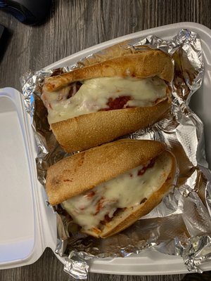 Chicken parm sandwich