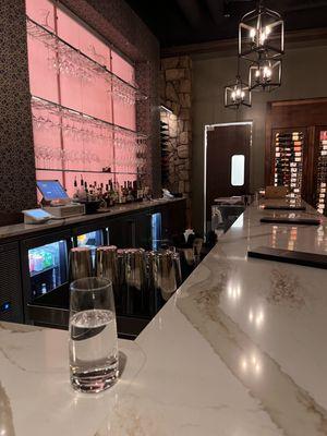 Bar area