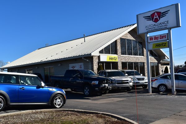 Entrance to Auto Alliance.