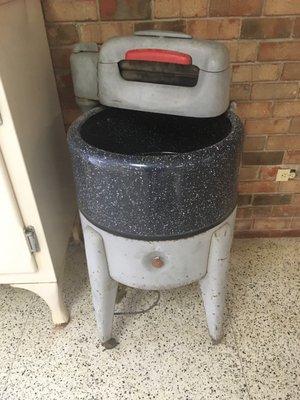 Antique washing machine