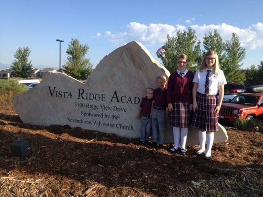 Vista Ridge Academy is a PK-8 private Christian school in Erie, Colorado