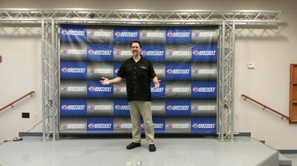 Speaking at the Kentucky Speedway in Sparta, Kentucky