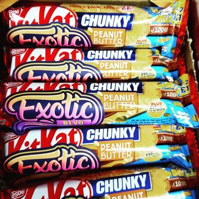 Exotic Chunky Peanut Butter KitKat.