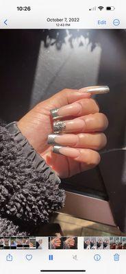 Chrome nails