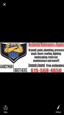 Handyman services