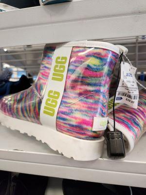 Neon clear Uggs