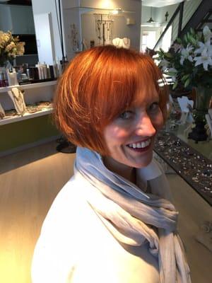 New cut and color by Kenneth . Excellent!