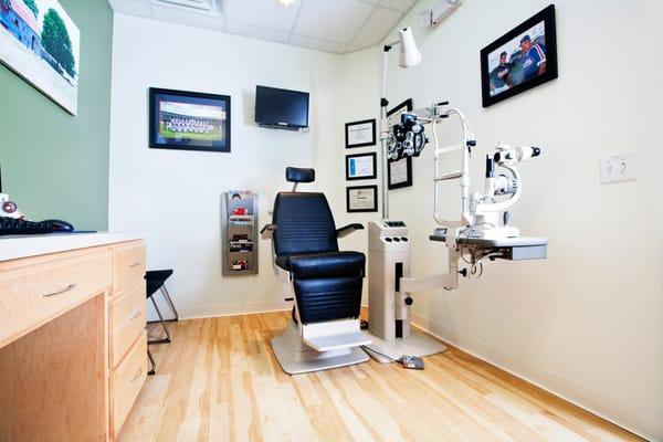 This is one of our exam rooms.