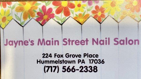 Jayne's Main Street Nail Salon