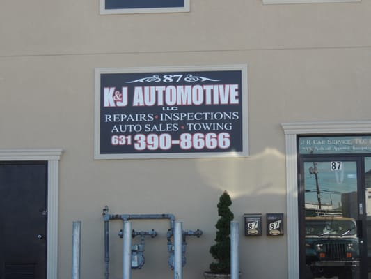 At K & J Automotive, we sincerely care for your car!