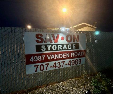 Sav On Storage - Vacaville, CA