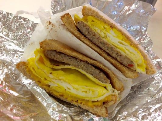 Sausage, Egg, and Cheese