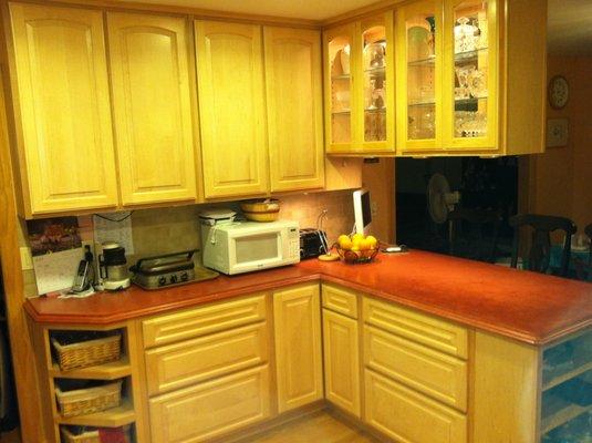 Danbury, CT Full Custom Kitchen W/ Concrete Counter tops